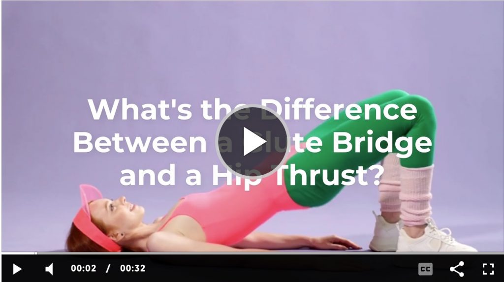 glute exercises hip thrusts