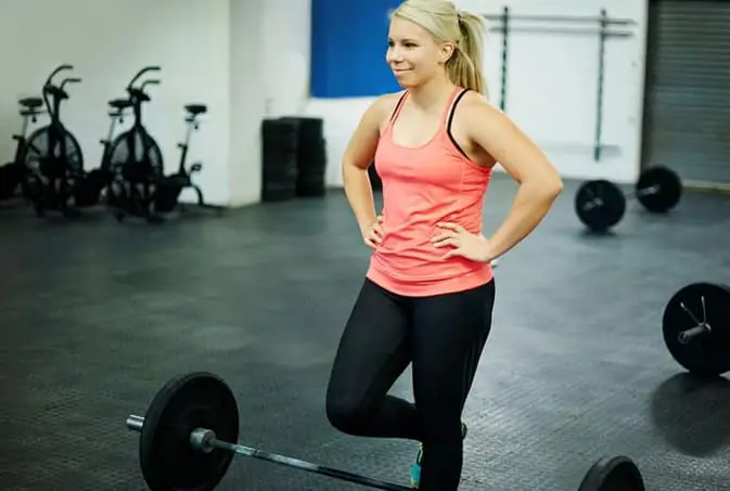 Women exercise in gym