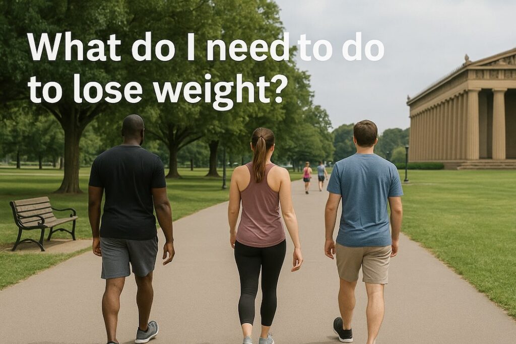 what do i need to do to lose weight?