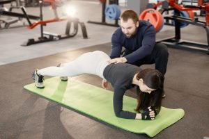 All workouts with a personal trainer