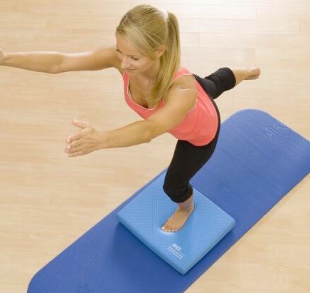 balance to make weight training harder