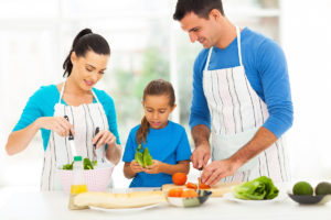 teaching kids to eat healthy
