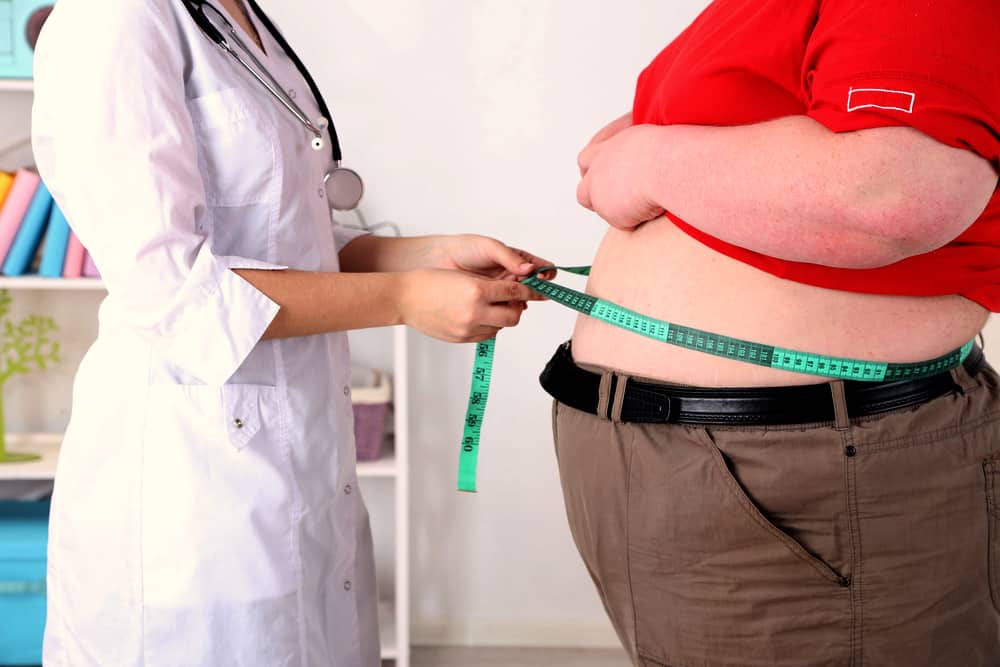 Waist circumference belly fat